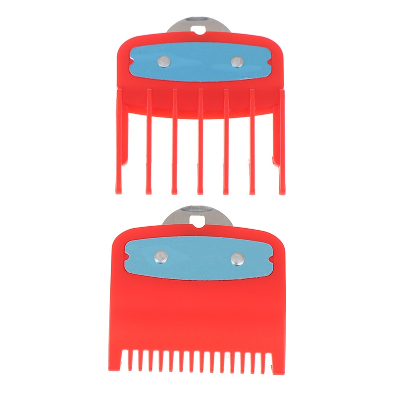 2pcs Hair Clipper Limit Comb Guide Barber Replacement Hair Style Tools 1.5mm+4.5mm Attachment Comb Set For Professional Clipper - HAB 