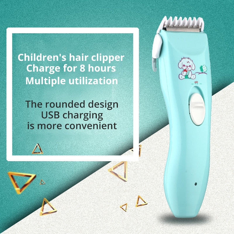 Baby Hair Trimmer Electric Hair Clipper USB Baby Shaver Cutting Baby  Care Cutting Remover Rechargeable Quietkids Hair Cutting - HAB 