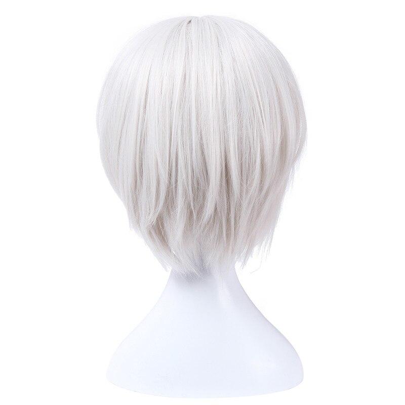 Nier Automatas 2B 9S Cosplay Wigs White Short Men Cosplay Wigs - HAB 