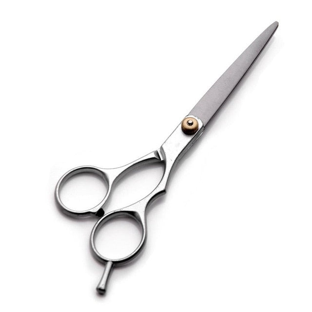 5.5/6 inch Cutting Thinning Styling Tool Hair Scissors Stainless Steel Salon Hairdressing Shears Regular Flat Teeth Blades - HAB 