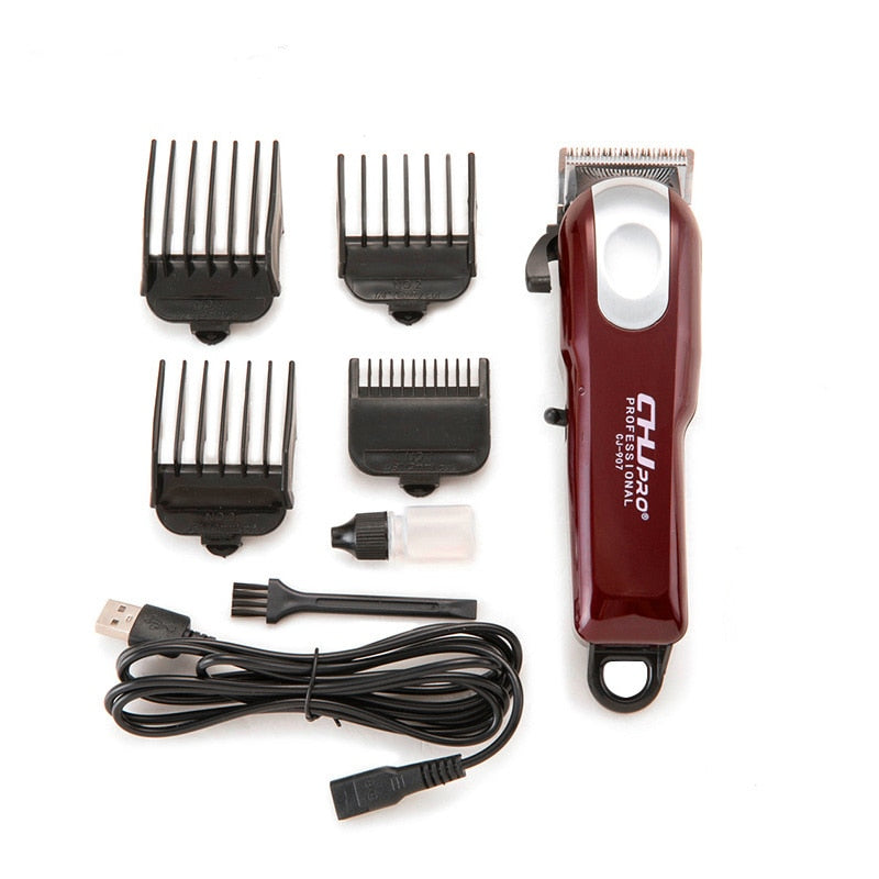 Electric Men Hair Cut Razor Clipper Trimmer Cutter Cutting Machine Beard Barber Razor Professional Cutter Portable Cordless Tool - HAB 
