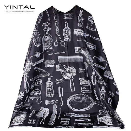 140*115cm Cutting Hair Waterproof Cloth Salon Barber Cape Hairdressing Hairdresser Apron Haircut Capes - HAB 