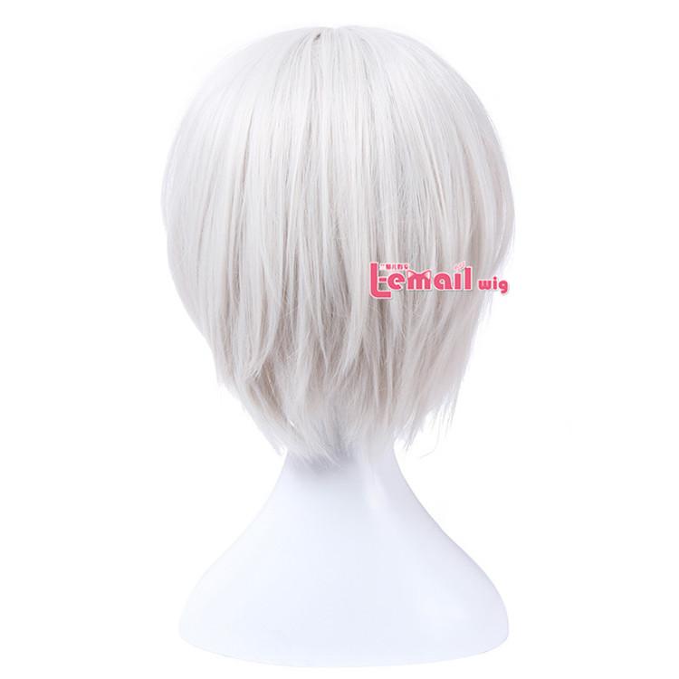 Nier Automatas 2B 9S Cosplay Wigs White Short Men Cosplay Wigs - HAB 