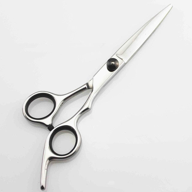 Professional Japan 4cr 6 inch Black cut hair scissors haircut sissors thinning barber hair cutting shears hairdresser scissors - HAB 