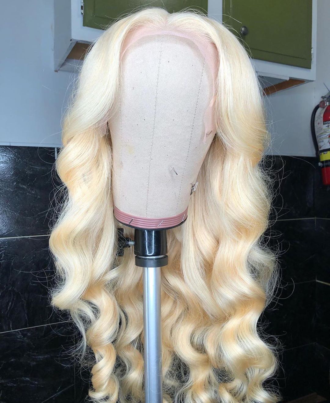 Middle Part Body Wave 13*4 Lace Front Wigs 28 inch Brazilian Remy - HAB 