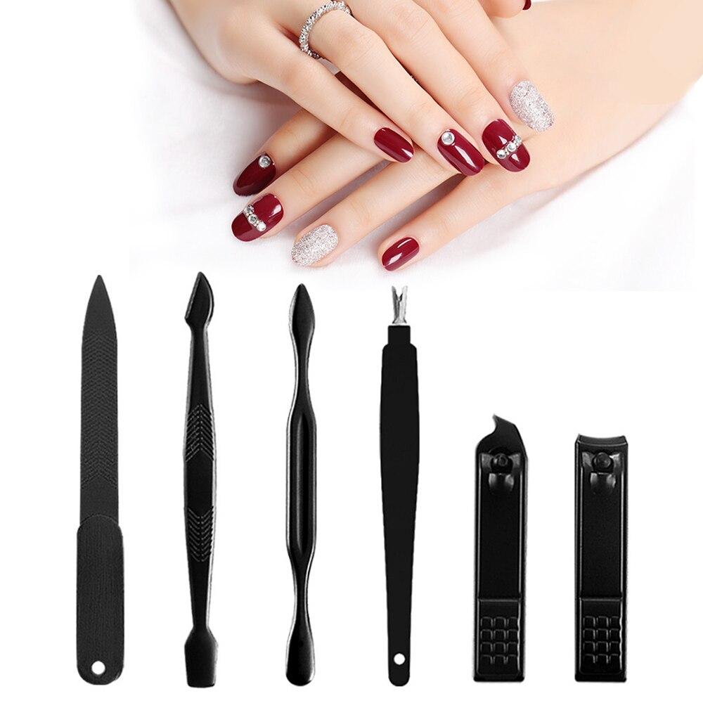 18pcs Pro Manicure Set Nail Kit Nail Art Tools All For Manicure Sets - HAB 