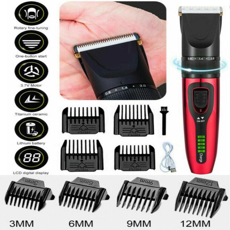 Barber shop hair clipper Rechargeable Hair Clipper Electric Cordless Mini Hair Trimmer Pro Hair Cutting Machine Beard Trimer - HAB 