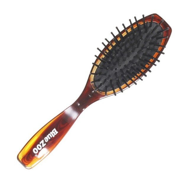 Amber Air Cushion Massage Comb Anti-static Portable Round Hair Brush Styling Tools - HAB 