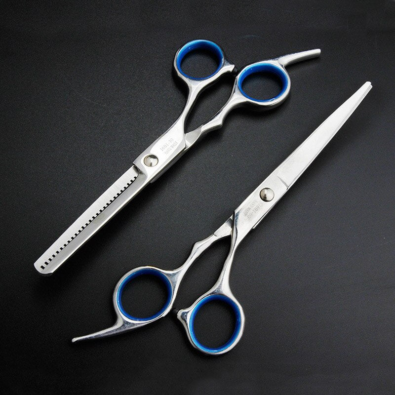 Hair Scissor home use Hair Hairdressing Scissors Kit Hair Clipper Razor Thinning cutting Scissor Barber haircut set - HAB 