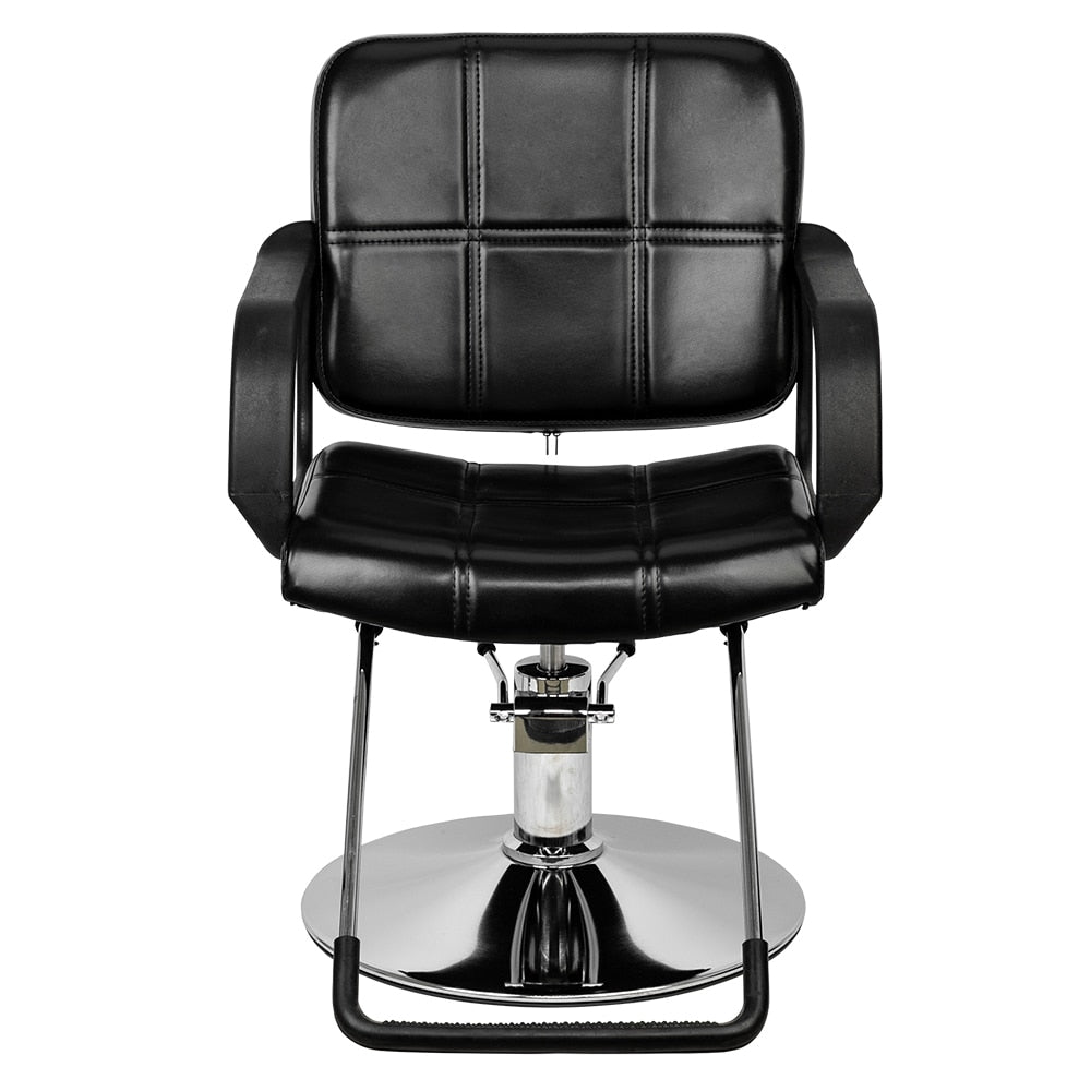 HC125  Beauty Salon Chair Salon Chair Barber Woman Barber Chair Hairdressing Chair Black US warehouse in Stock - HAB 