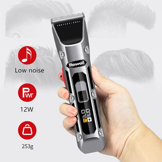 Haircut Machine 6H Professional Hair Clipper Barber Hair Trimmer Men Cordless Shaving Machine Lithium Battery  Strong Power - HAB 