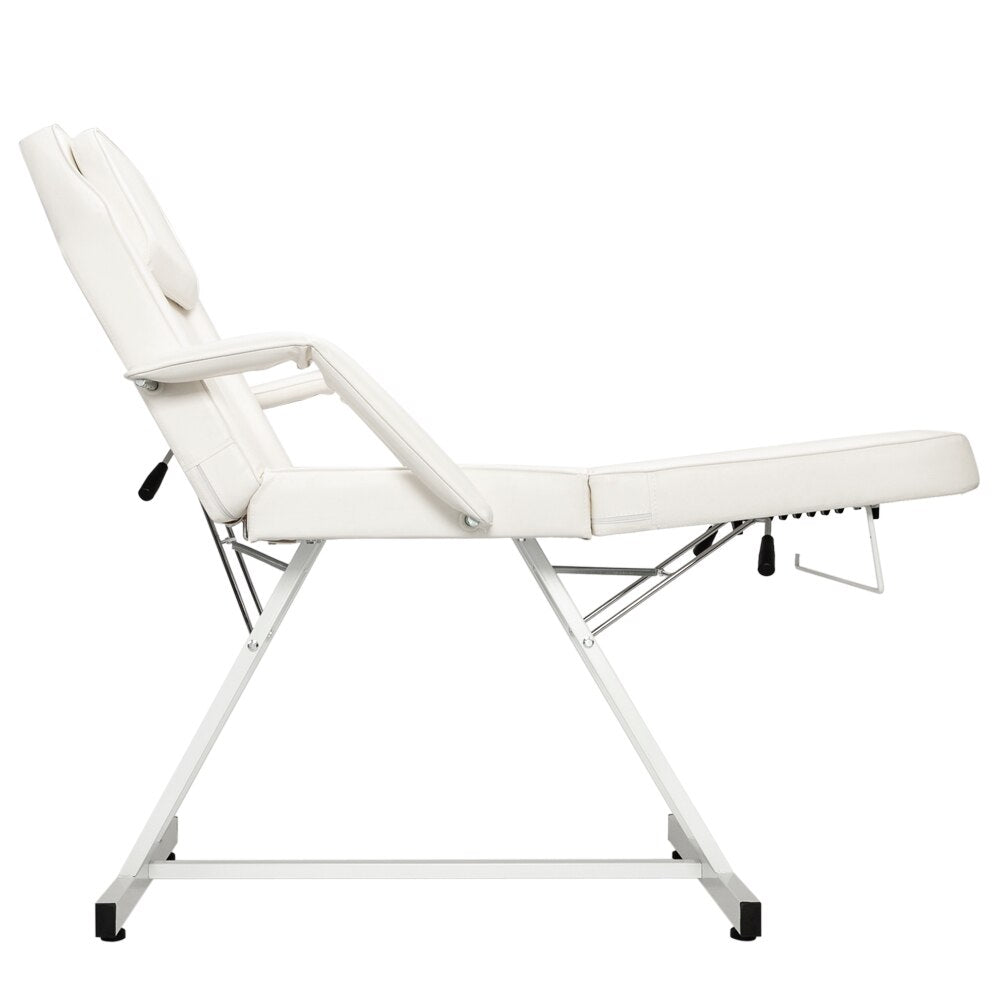 HZ015 Beauty Salon Chair Salon Chair Barber  Dual-purpose Barber Chair Without Small Stool White - HAB 