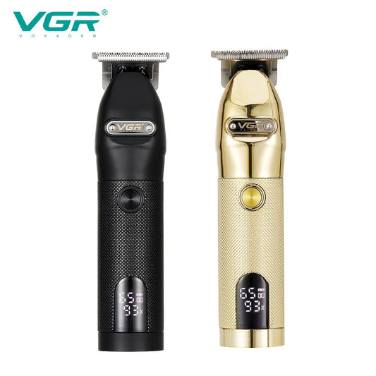VGR 275 Electric Hair Clipper Professional  Personal Care Barber Trimmer For Men Shaver LCD Rechargeable Metal Clippers VGR V275 - HAB 
