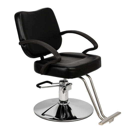 Hair Salon Barber HC106 Woman Barber Chair Hairdressing Chair Black US Warehouse IN Stock - HAB 