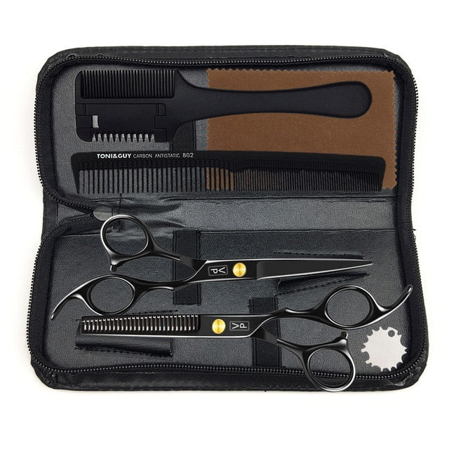 6 Inch Haircut Hairdressing scissors Barber scissors professional cutting thinning hair scissors  professional hair salon tools - HAB 