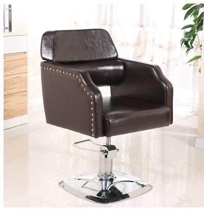 Hairdressing retro iron industrial wind hair chair factory direct hair salon barber shop special swivel chair - HAB 