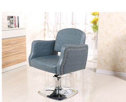 Hairdressing retro iron industrial wind hair chair factory direct hair salon barber shop special swivel chair - HAB 