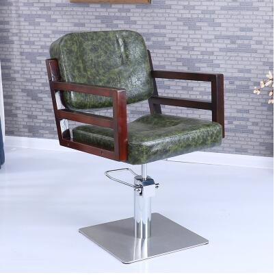 Hairdressing retro iron industrial wind hair chair factory direct hair salon barber shop special swivel chair - HAB 