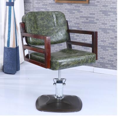 Hairdressing retro iron industrial wind hair chair factory direct hair salon barber shop special swivel chair - HAB 